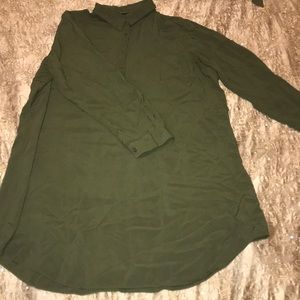 Olive Green Dress